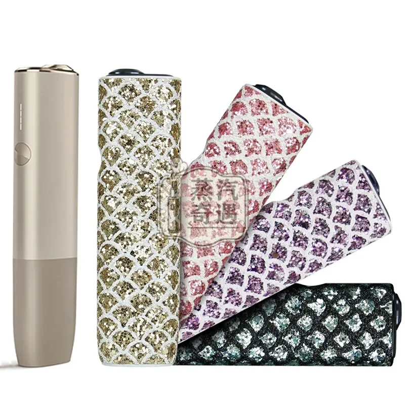 IQOS ILUMA ONE 水晶魚鱗紋保護套四款顏色特寫