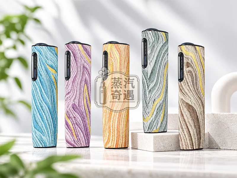 IQOS ILUMA i ONE鎏金花紋保護套 五款特寫圖
