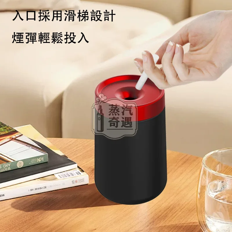 IQOS煙灰缸 金属质感+磨砂工艺 使用特寫圖