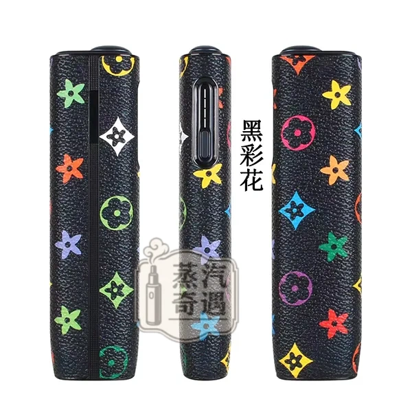 【LV老花6色】IQOS ILUMA I ONE保護套|8代圓形按鈕一體機適用|皮革防滑防摔IQOS保護殻|現貨供應必買配件