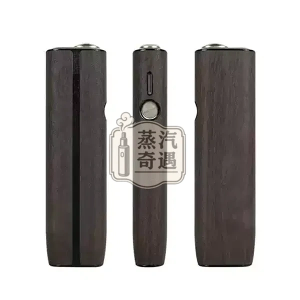 【黑色/灰色/棕色/紅色】IQOS ILUMA ONE保護套 IQOS ONE 6/7代專用木紋皮革防震|纖薄防指紋・免拆殼充電