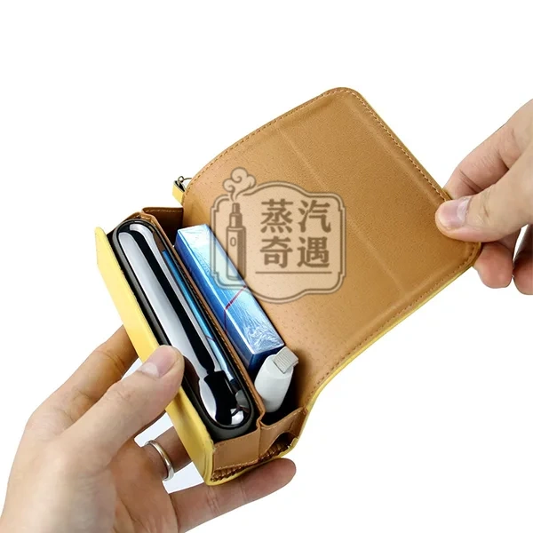 【10色現貨】IQOS ILUMA/3.0 通用皮革便攜收納包|主機+煙彈全包防摔IQOS保護殼