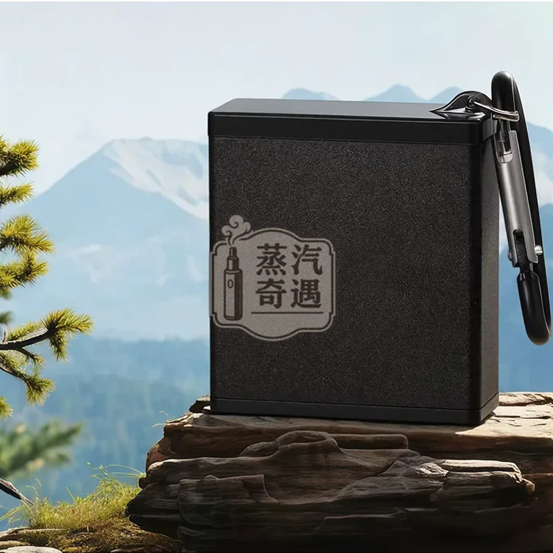 鋁合金IQOS煙灰缸 黑色款式特寫